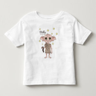 T-shirt Pour Les Tous Petits Personnage en aquarelle de Dobby