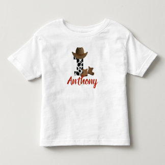 T-shirt Pour Les Tous Petits Personnalisé 1er anniversaire Cowboy
