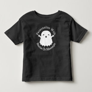 T-shirt Pour Les Tous Petits PERSONNALISÉ Cute Little Ghost