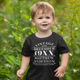 T-shirt Pour Les Tous Petits Personnalisé Vintage à la perfection
