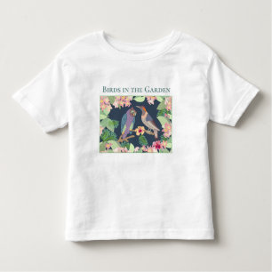 T-shirt Pour Les Tous Petits Personnalisez les oiseaux des fleurs tropicales da