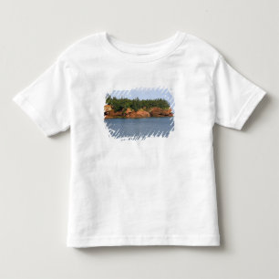 T-shirt Pour Les Tous Petits Personnes en kayak de mer dans la baie de Fundy à
