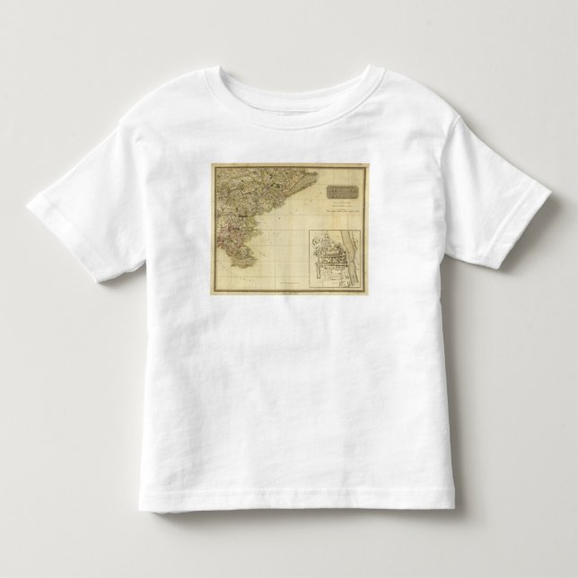 T-shirt Pour Les Tous Petits Perthshire du sud-est (Devant)