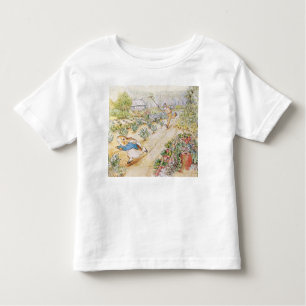 T-shirt Pour Les Tous Petits Peter le lapin dans le jardin de M. Mc Gregor