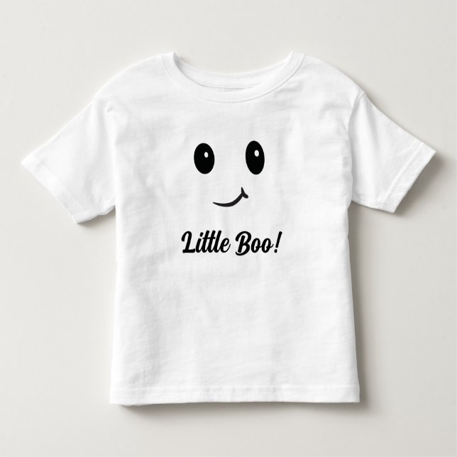 T-shirt Pour Les Tous Petits Petit Boo ! Costume Fantôme mignon (Devant)