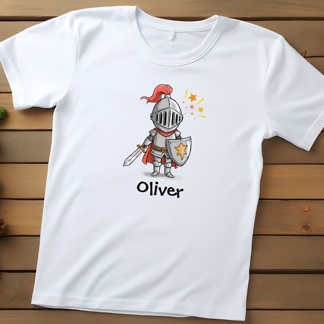T-shirt Pour Les Tous Petits Petit Chevalier Mignon (Créateur téléchargé)