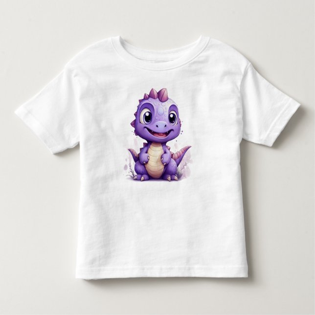 T-shirt Pour Les Tous Petits Petit Dino de Paare (Devant)