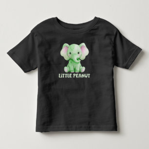 T-shirt Pour Les Tous Petits Petit Éléphant Bébé Cacahuète