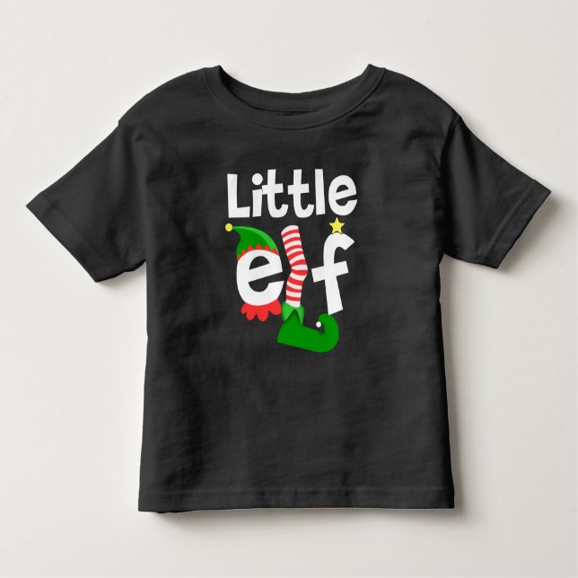 T-shirt Pour Les Tous Petits Petit Elfe (Devant)