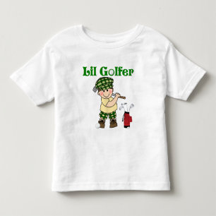 T-shirt Pour Les Tous Petits Petit Golfeur