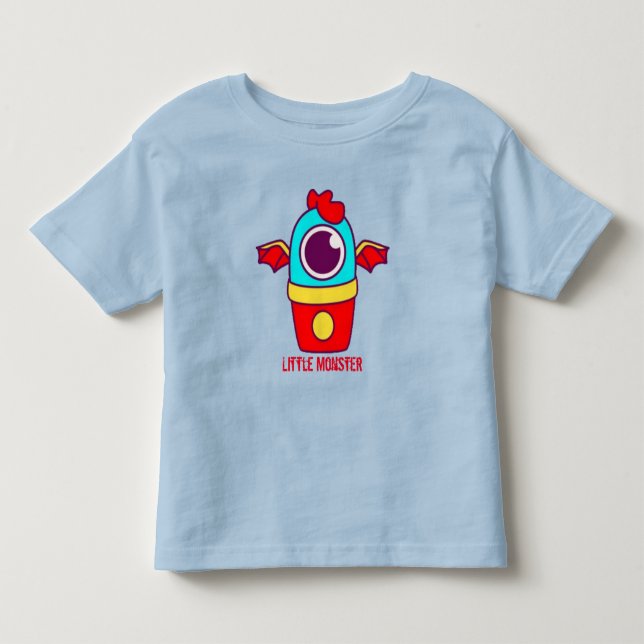 T-shirt Pour Les Tous Petits Petit monstre (Devant)