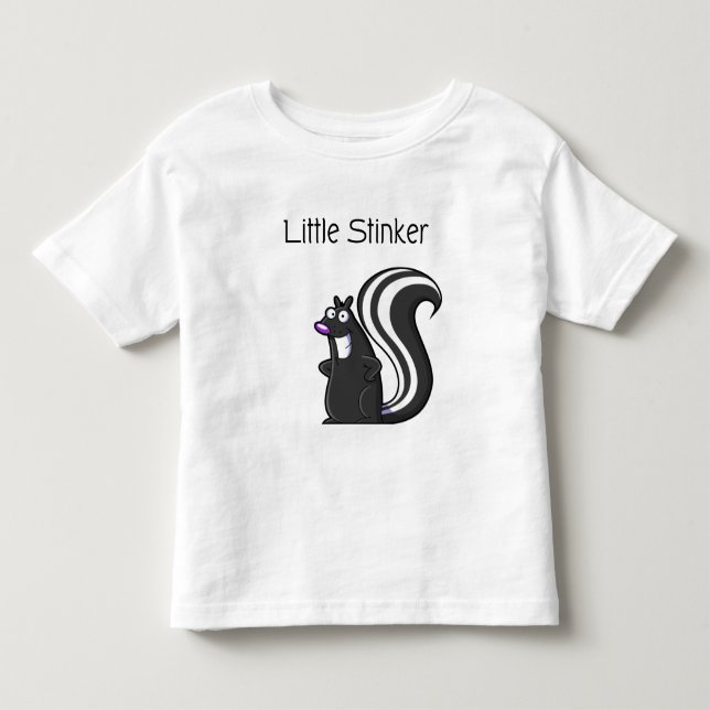 T-shirt Pour Les Tous Petits Petit puant (Devant)