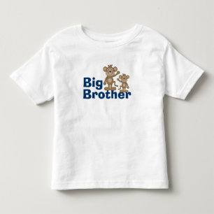 T-shirt Pour Les Tous Petits Petit singe Big Brother