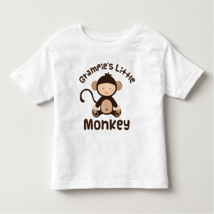T-shirt Pour Les Tous Petits Petit singe de Grampies