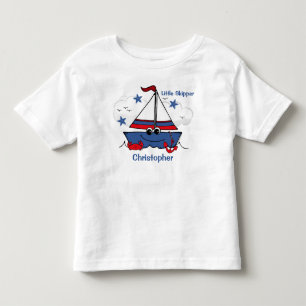 T-shirt Pour Les Tous Petits Petit voilier mignon