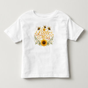 T-shirt Pour Les Tous Petits Petite Demoiselle Aquarelle Design Floral Enfants 