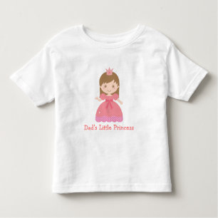 T-shirt Pour Les Tous Petits Petite princesse de papas mignons