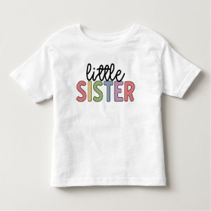 T-shirt Pour Les Tous Petits Petite soeur mignonne jumelle frères et soeurs béb