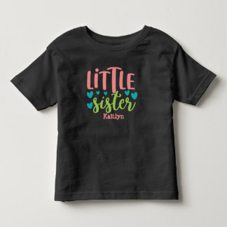 T-shirt Pour Les Tous Petits Petite Soeur personnalisée