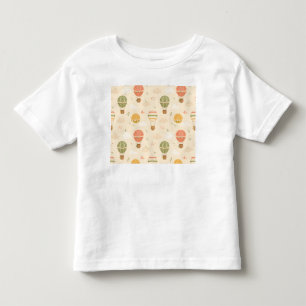 T-shirt Pour Les Tous Petits Petits Ballons à Air Chaud pour Nurserie & Enfants