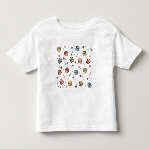 T-shirt Pour Les Tous Petits Petits hiboux