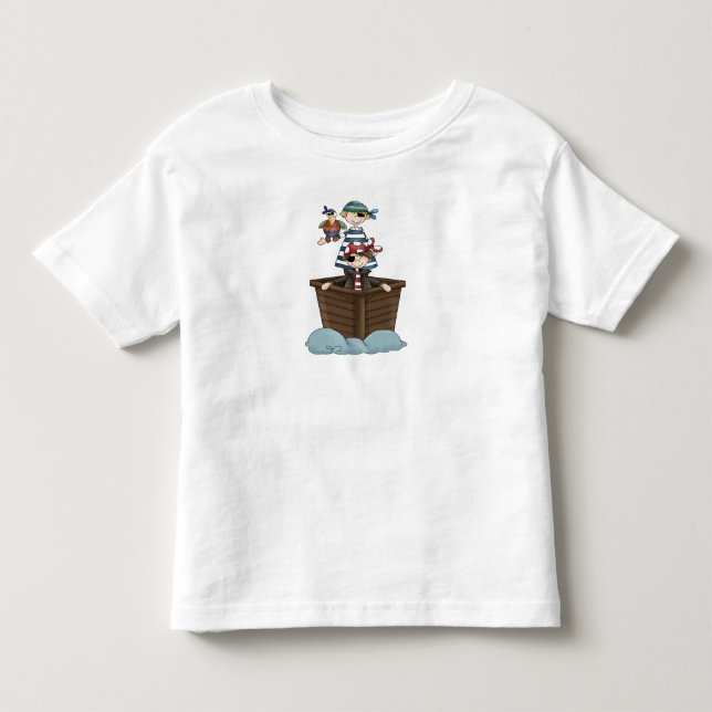 T-shirt Pour Les Tous Petits Petits pirates (Devant)