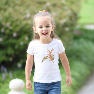 T-shirt Pour Les Tous Petits Petits pollinisateurs personnalisés doux colibri