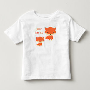 T-shirt Pour Les Tous Petits Petits Renards Frères
