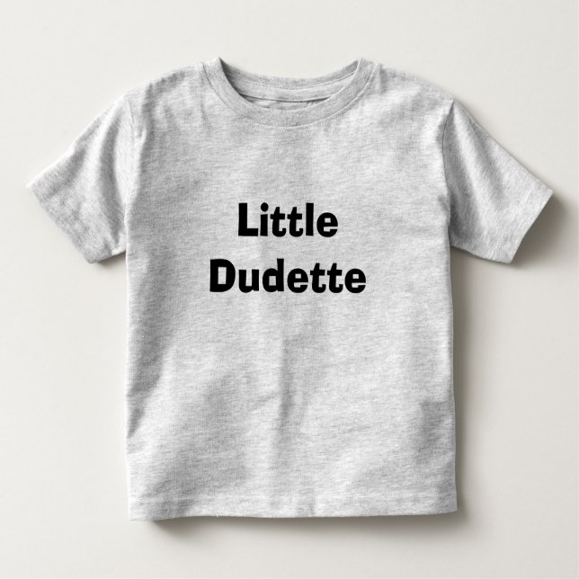 T-shirt Pour Les Tous Petits Peu de Dudette (Devant)