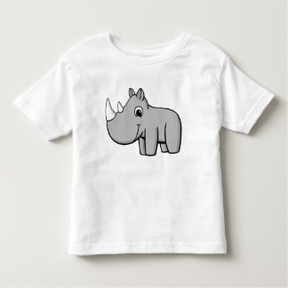 T-shirt Pour Les Tous Petits Peu de rhinocéros