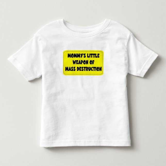 T-shirt Pour Les Tous Petits Peu de WOMD de la maman (Devant)