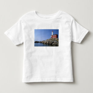 T-shirt Pour Les Tous Petits Phare de Fisgard dans la colline de Fort Rodd