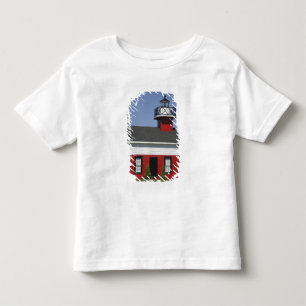 T-shirt Pour Les Tous Petits Phare déplacé près de la rive à Douglas