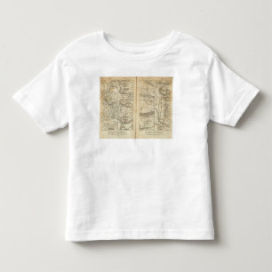 T-shirt Pour Les Tous Petits Philadelphie à la carte de route de Washington