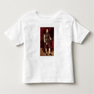 T-shirt Pour Les Tous Petits Philip IV de l'Espagne en brun et argent