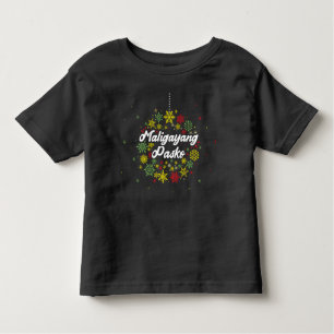 T-shirt Pour Les Tous Petits Philippines Noël Maligayang Pasko Toddler T
