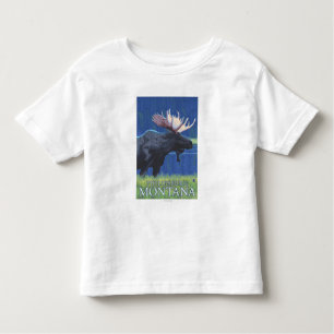 T-shirt Pour Les Tous Petits Philipsburg, orignal de MontanaMoonlight