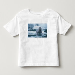 T-shirt Pour Les Tous Petits phoque du port pacifique, Phoca vitulina richardsi