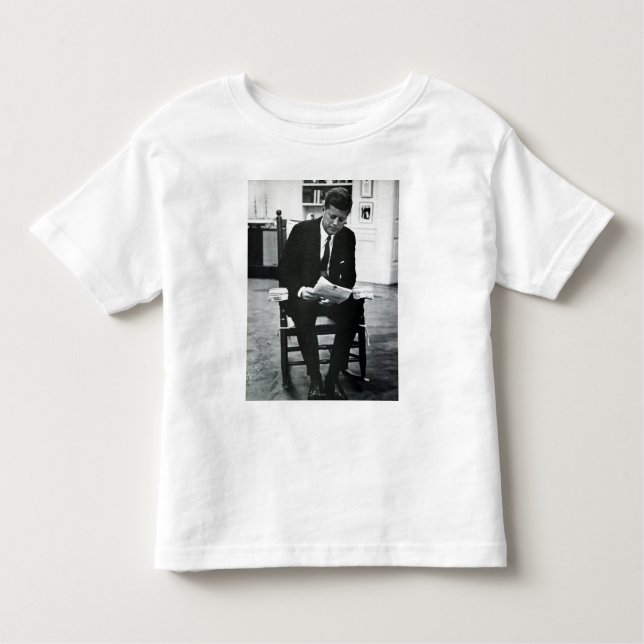 T-shirt Pour Les Tous Petits Photographie de John F. Kennedy 2 (Devant)