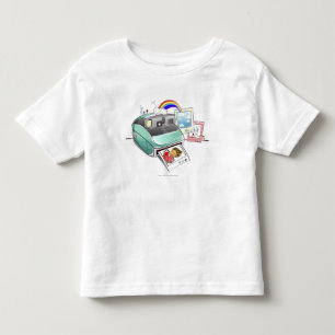 T-shirt Pour Les Tous Petits Photographie sortant d'un appareil-photo