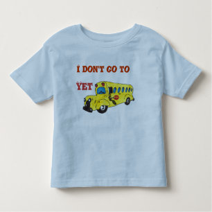 T-SHIRT POUR LES TOUS PETITS PIC BUS JAUNE