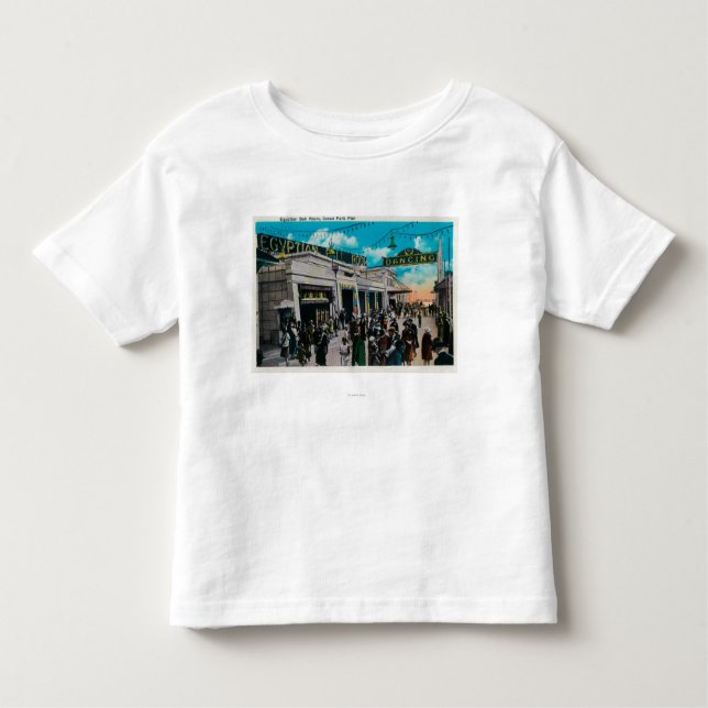 T-shirt Pour Les Tous Petits Pièce de boule égyptienne, pilier de parc d'océan (Devant)