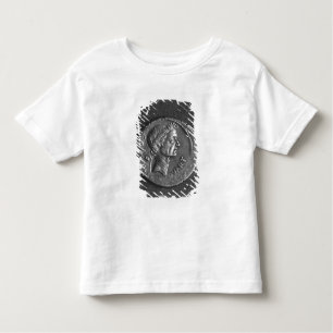 T-shirt Pour Les Tous Petits Pièce de monnaie avec un portrait de Jules César
