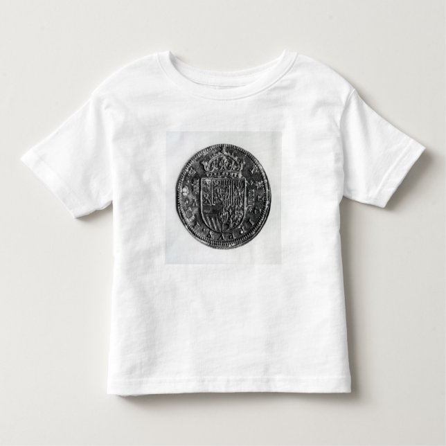 T-shirt Pour Les Tous Petits Pièce en argent (Devant)