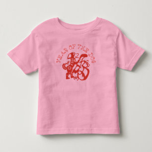 T-shirt Pour Les Tous Petits Pièce en t 2018 chinoise de bébé de nouvelle an
