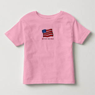 T-shirt Pour Les Tous Petits Pièce en t à la maison bienvenue de papa (aussi