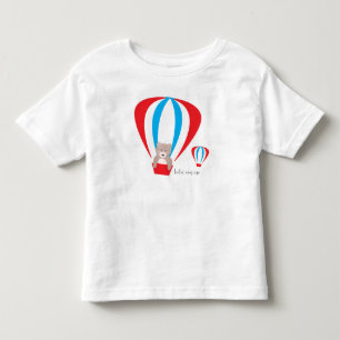 T-shirt Pour Les Tous Petits Pièce en t d'enfant en bas âge de ballon d'ours