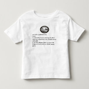 T-shirt Pour Les Tous Petits Pièce en t d'enfant en bas âge de cuisine de fer