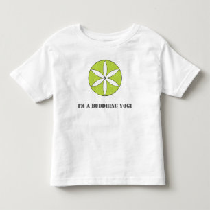 T-shirt Pour Les Tous Petits Pièce en t d'enfant en bas âge de yogi de Buddhi