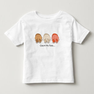 T-shirt Pour Les Tous Petits Pieds d'éléphant